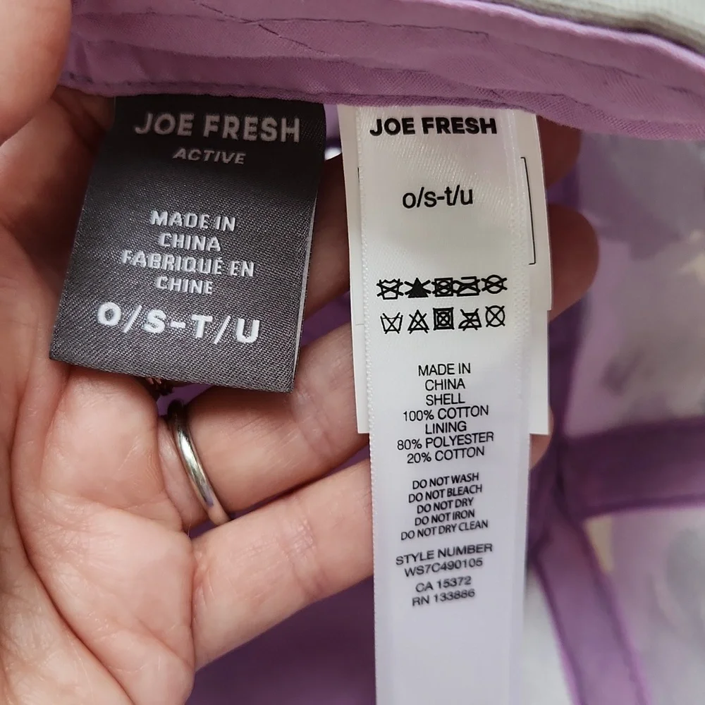 Joe Fresh Floral Camo Baseball Cap - Picture 6 of 6